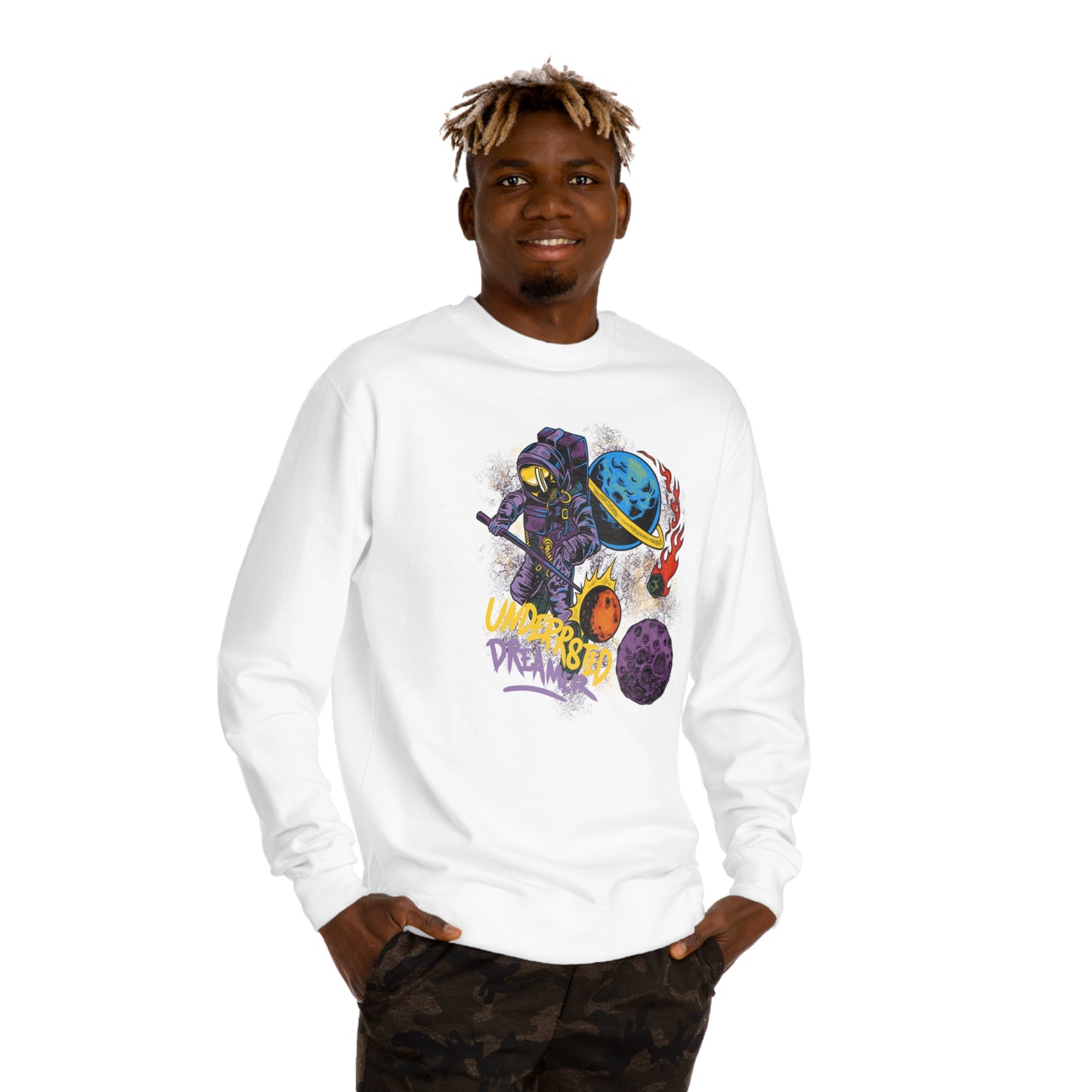 Astronaut Space Pool Unisex Sweatshirt