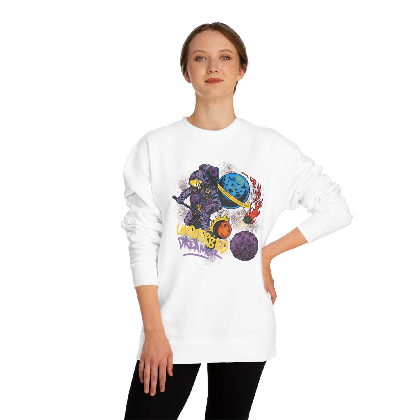 Astronaut Space Pool Unisex Sweatshirt