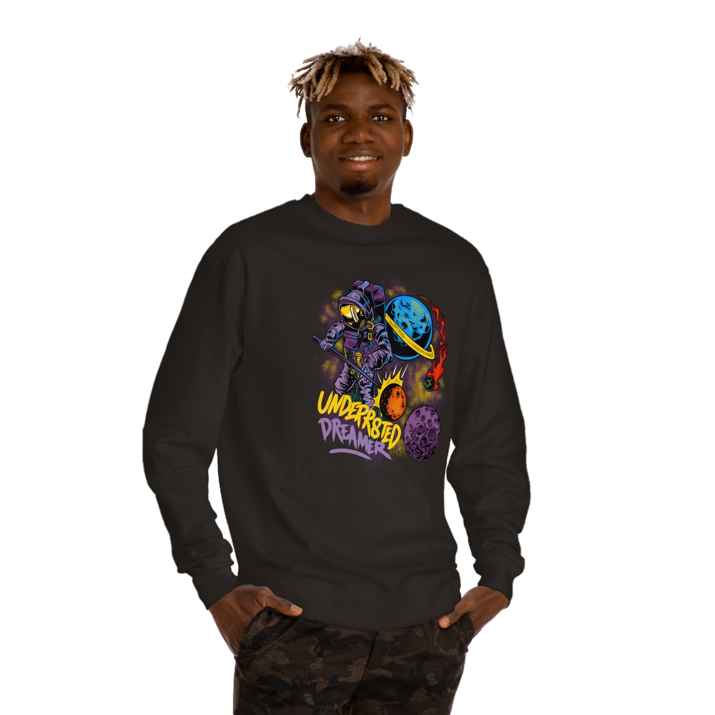 Astronaut Space Pool Unisex Sweatshirt