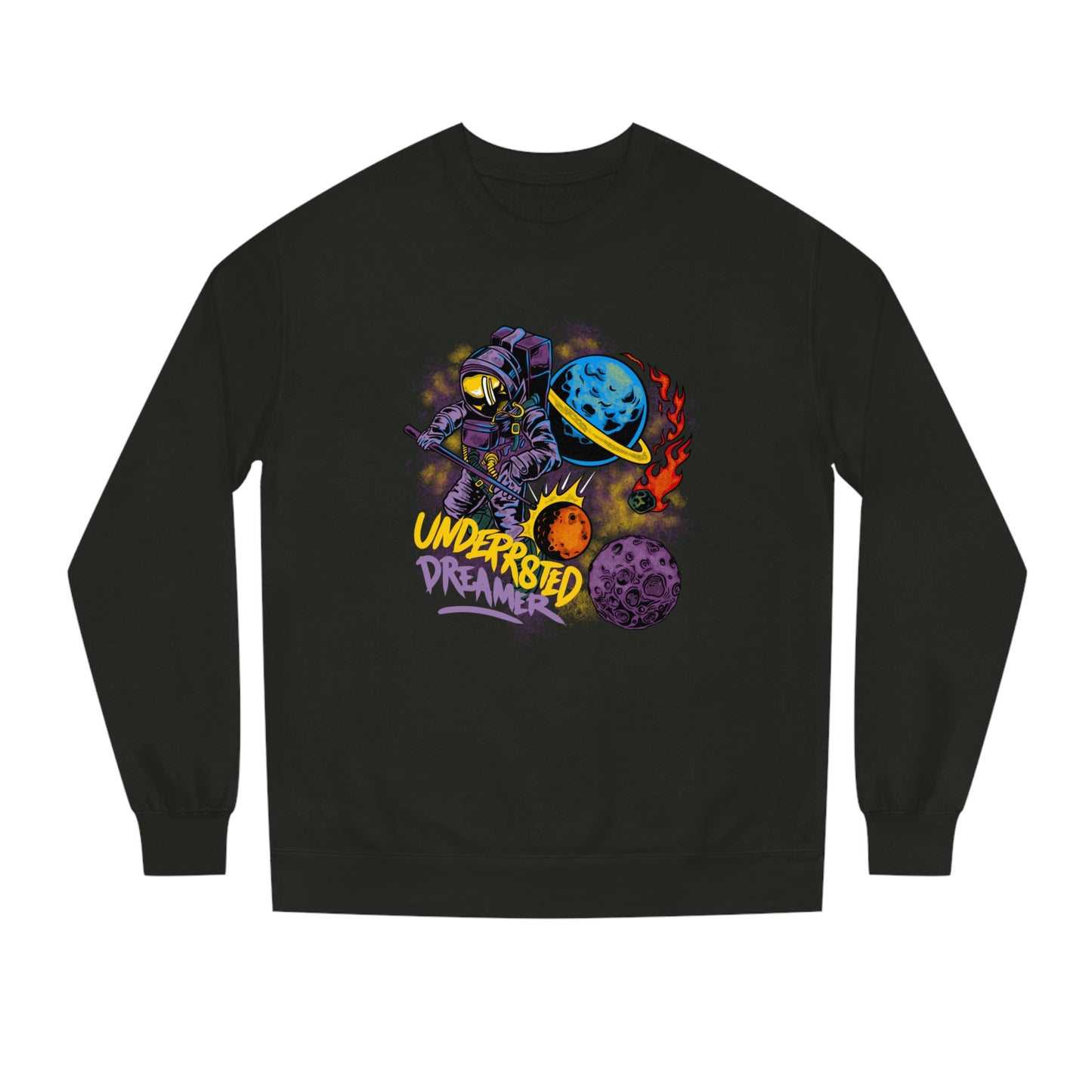 Astronaut Space Pool Unisex Sweatshirt