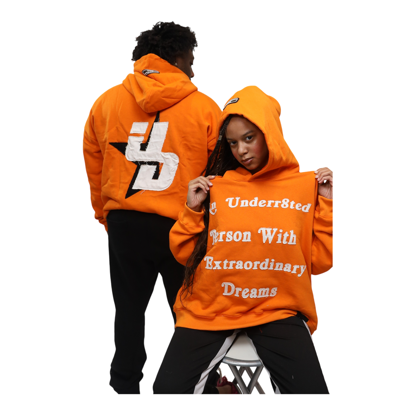 Extraordinary Hoodies "Orange"